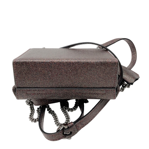 MARK CROSS GLITTER MULTI METALLIC GRACE MINI BOX BAG - Picture 6 of 14